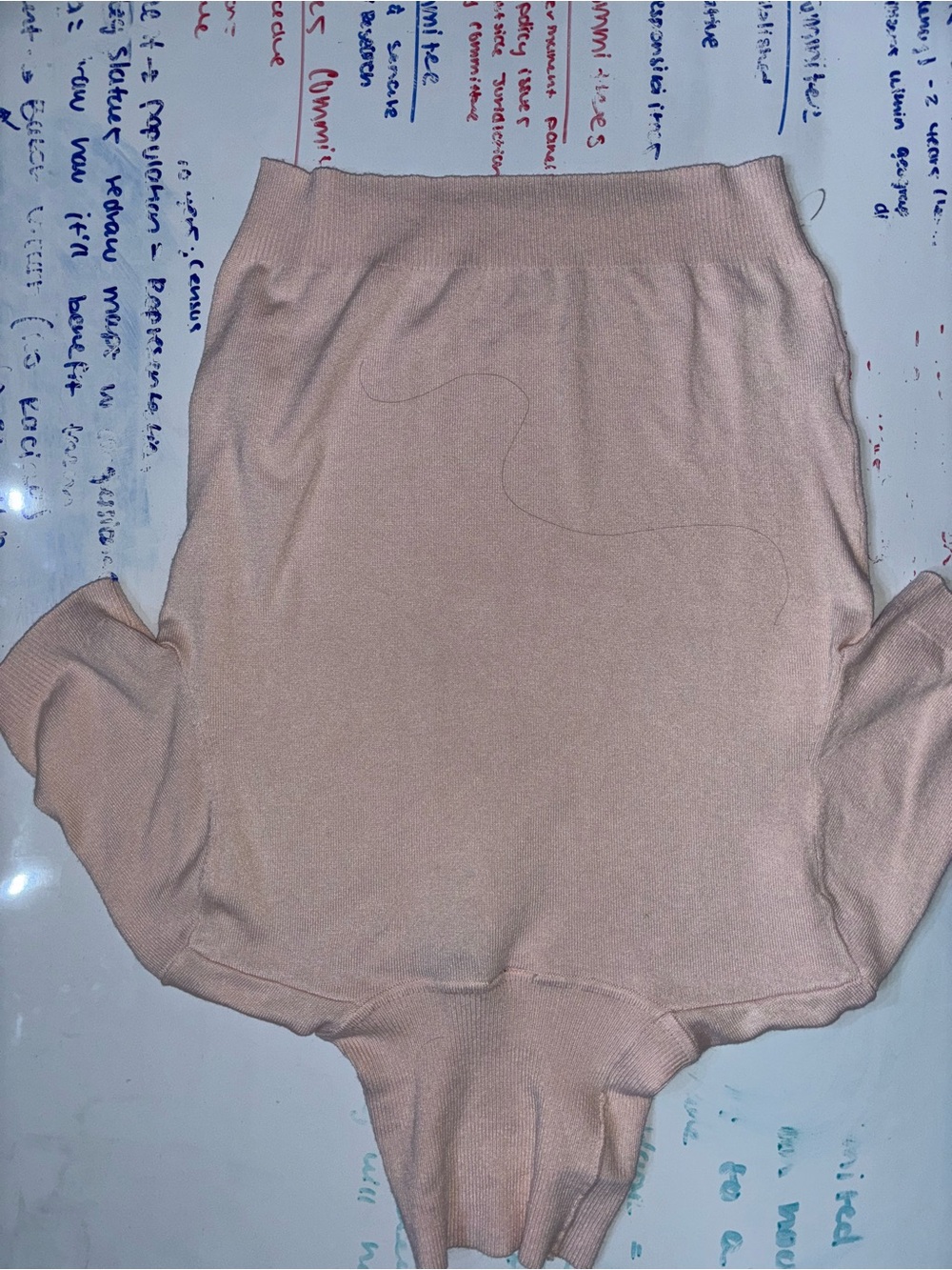 Divided Light Pink Knit Skirt for Kids